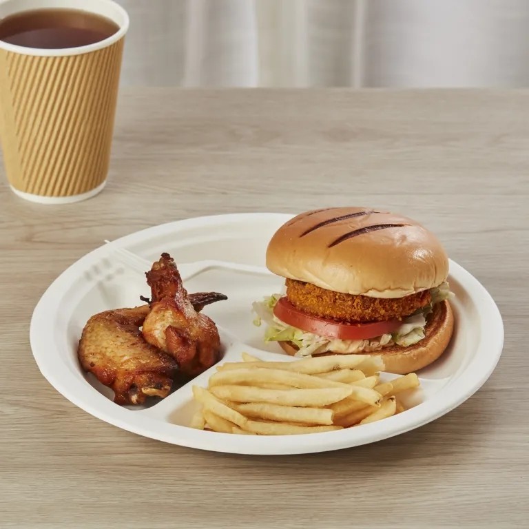 Fiber Pulp Tableware Plate