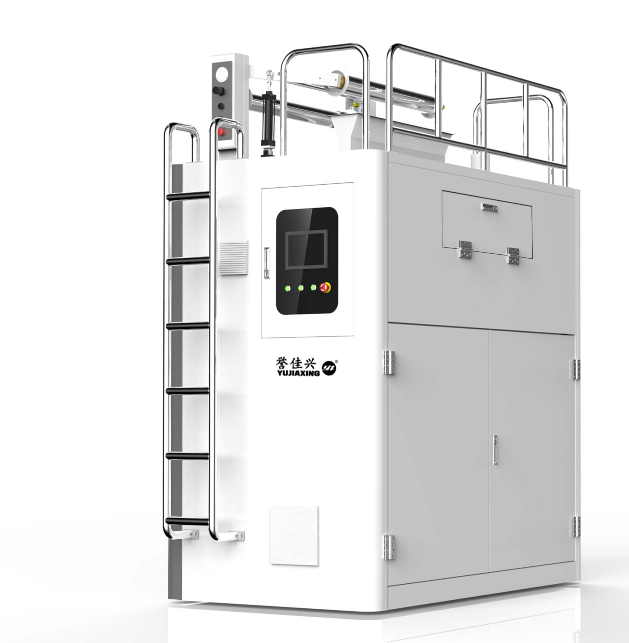 Corn strach container thermoforming machine