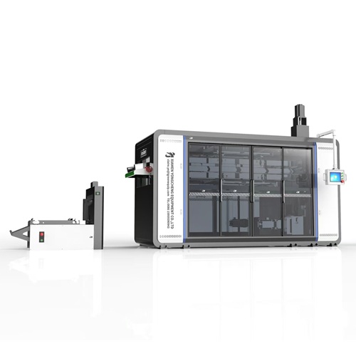 PET Lids thermoforming machine